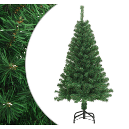 Mesterséges karácsonyfa vastag ágakkal zöld 150 cm PVC ZO_321034-A