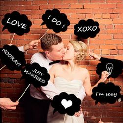DIY rekvizity do fotokoutku - 10 kusů