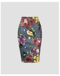 Damska spódnica - kwiatowa