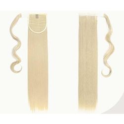 S - noilite® удължение за конска опашка, удължение за права коса 58 см, светлокестеняво ZO_239080