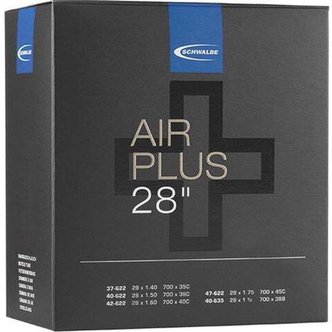 Dętka - - AV17AP Air Plus 28" / 37/47 - 622 - zawór 40mm ZO_170412 1