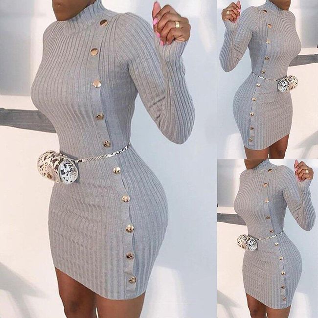 Women's long sleeved dress EA_626348880165 1