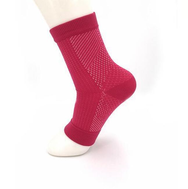 Kompresní ponožky s otevřenou špičkou - různé barvy 1