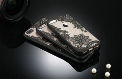 Калъф за мобилен телефон с флорални мотиви - iPhone 7, 7+, 6, 6+, 6s, 5, 5s, SE