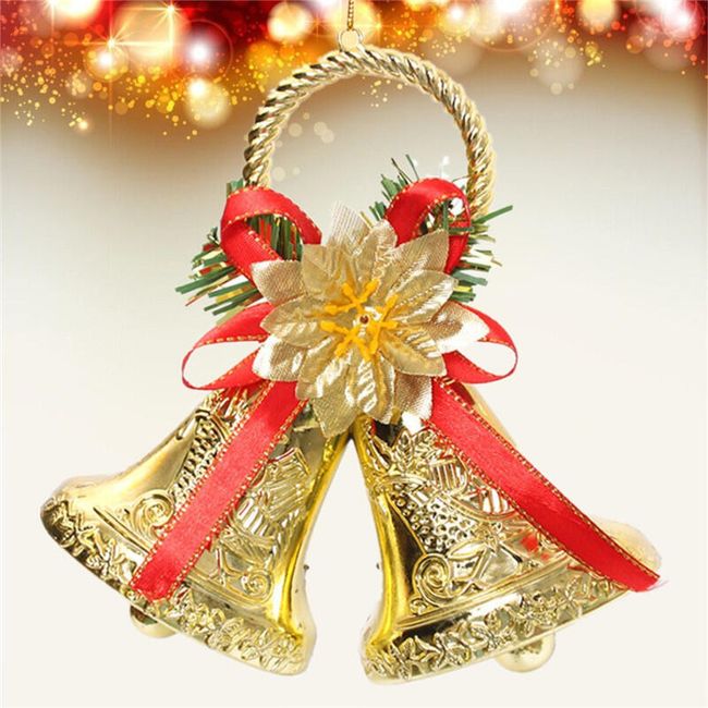 Vánoční dekorace - dvojzvonek  1