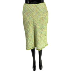 Dámska módna sukňa, Freda, svetlomodrá, prešívaná, veľkosti XS - XXL: ZO_4a2a1ea2-a91e-11ed-8d4e-4a3f42c5eb17