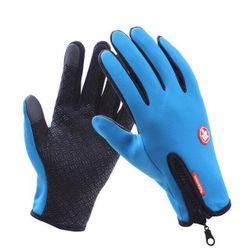 Unisex zimní protiskluzové rukavice