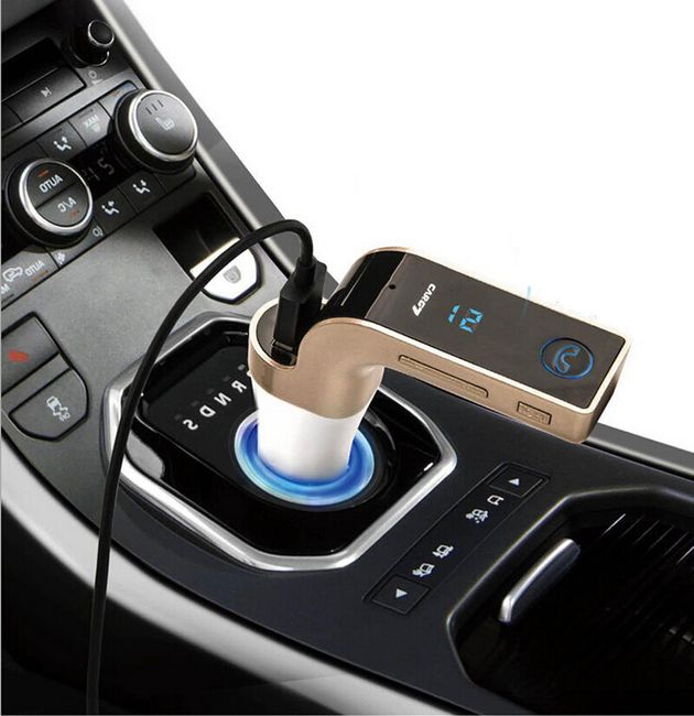 Bluetooth FM transmitter s USB vstupem 1