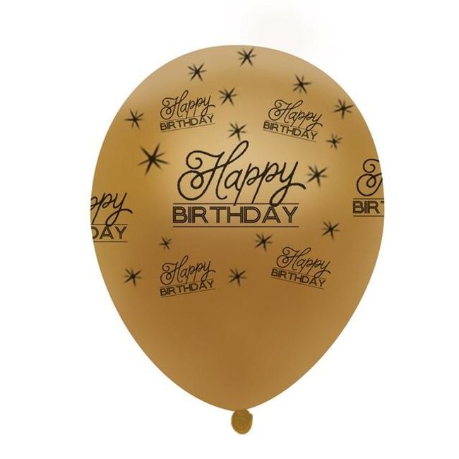 Baloane aniversare - 10 bucăți 1