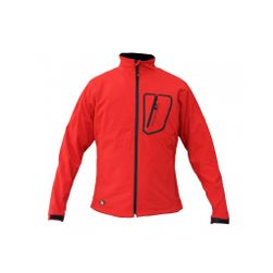Moška softshell jakna CORSIN - rdeča, velikosti XS - XXL: ZO_267140-XL