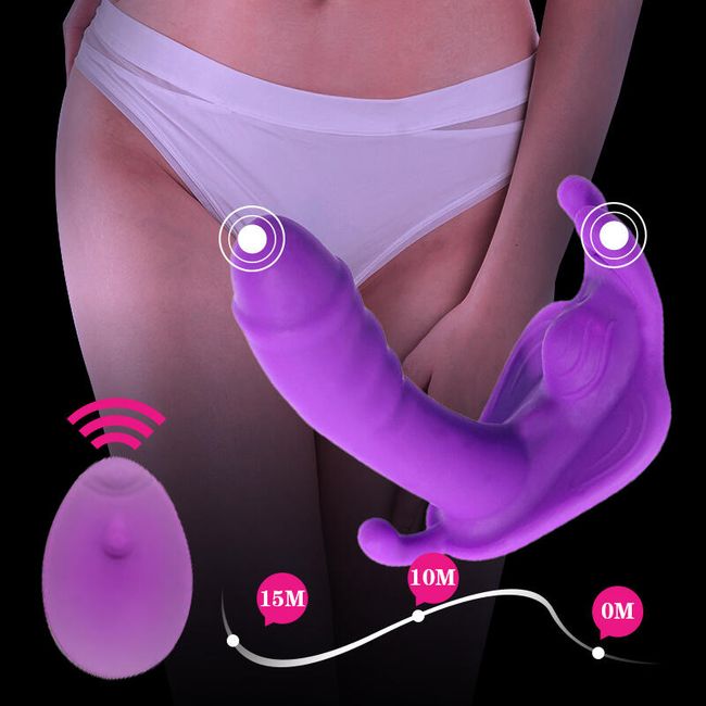 Vibrator cu stimulator pentru femei DV578 1