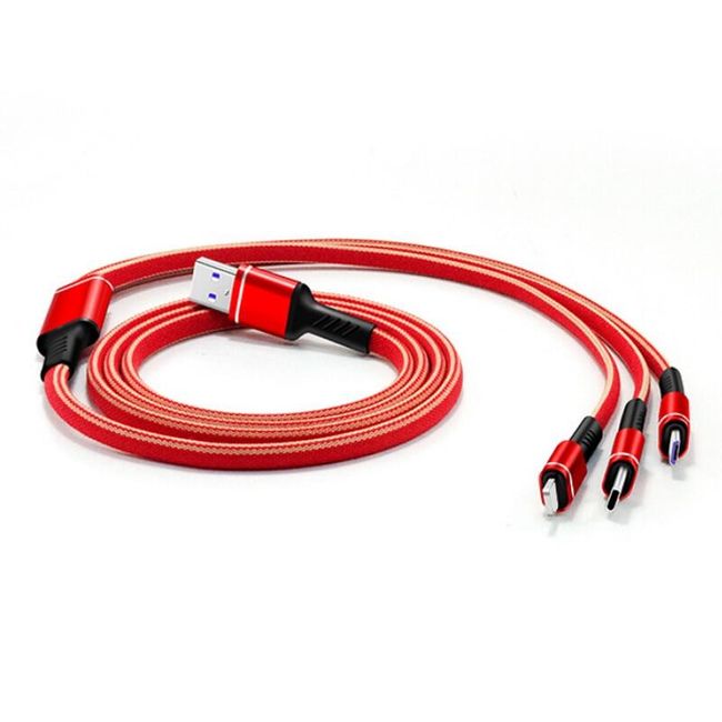 USB кабел 3в1 ZZ2 1