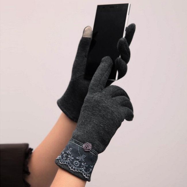 Ženske rokavice z zaslonom na dotik - 5 barv 1