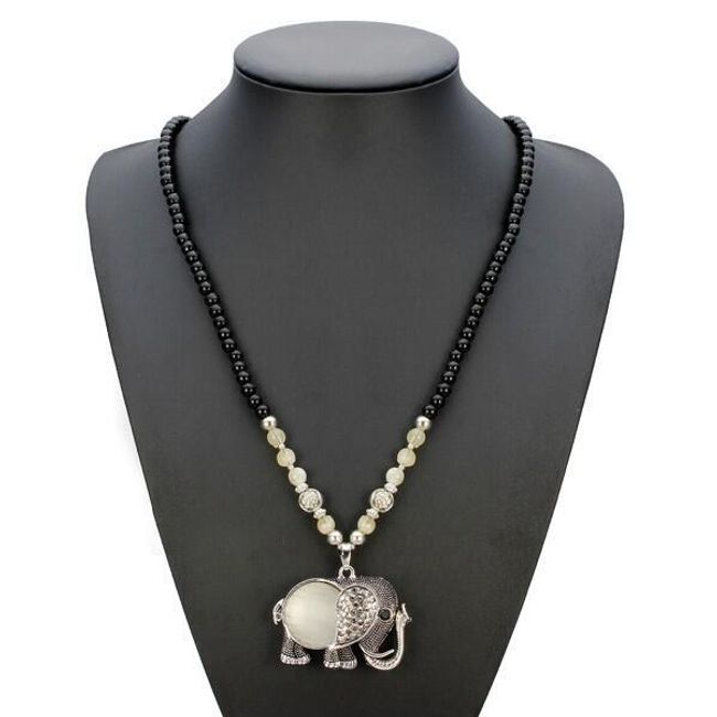 Vintage náhrdelník se sloníkem - 2 varianty 1