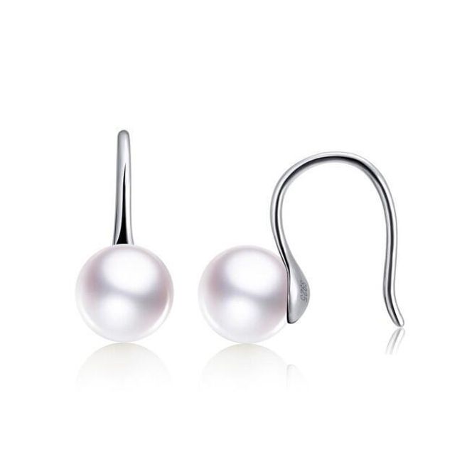 Dámske náušnice s umelými perlami - viac variantov 1