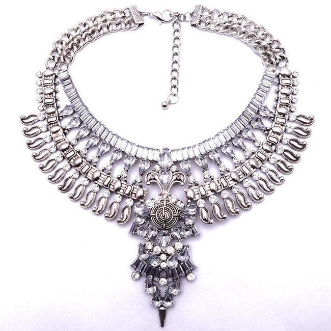 Maxi kovový náhrdelník - 15 variant 1