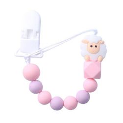 Baby pacifier clip Anabelle