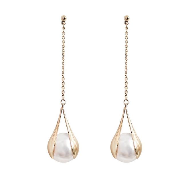 2020 Koreańskie modne kolczyki wkrętki Luksusowe perły Drop Dangle Earring Designer Statement Earings Biżuteria dla kobiet Biżuteria SS_4001244769537 1