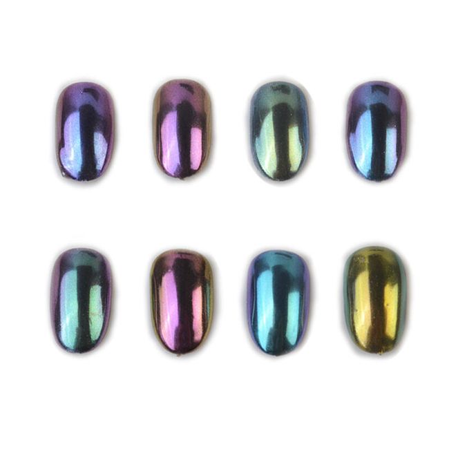 Glitter pentru unghii - 8 culori 1