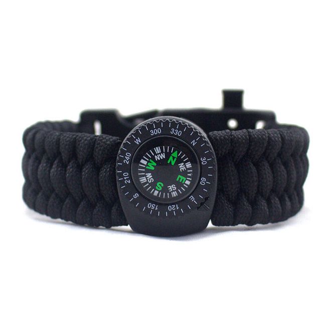 Outdoorový náramek s kompasem - 6 variant 1