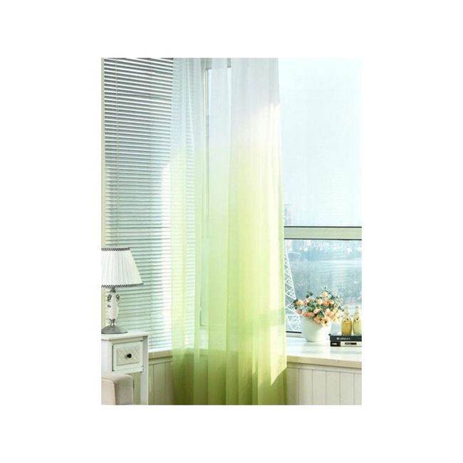 Завеса с цветен градиент - зелена, 1х2,7 м, цвят: ZO_224673-ZEL 1