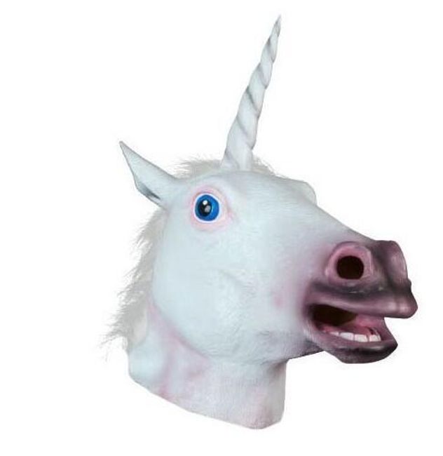 Masca din latex - unicorn 1