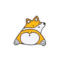 Unisex brož Corgi