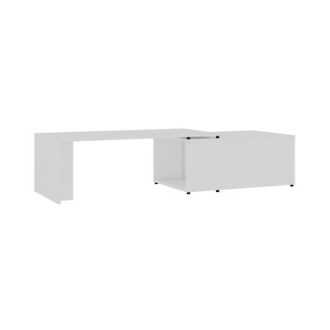 Zgornja omarica bela visok sijaj 80 x 31 x 60 cm iverna plošča ZO_801337-A 1