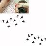 Dočasné tetovanie s vtáčikmi