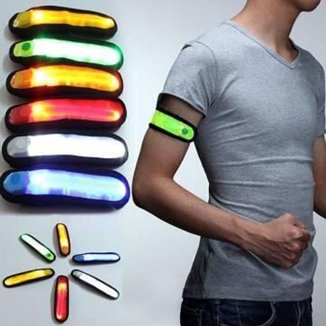 Reflexní LED pásek - 8 barev 1