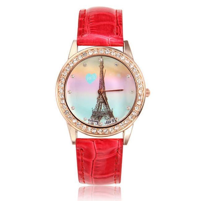 Elegantní dámské hodinky - Eiffelova věž 1