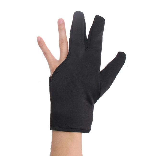 Kadeřnická rukavice - černá 1