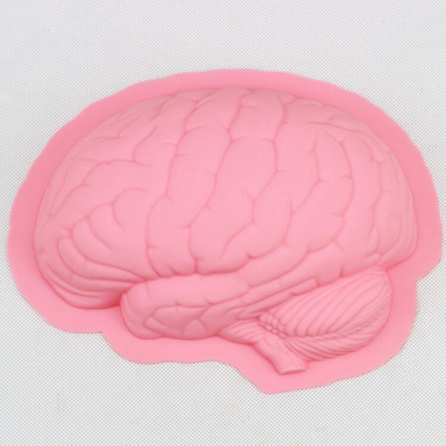 Silikónová forma - mozog 1