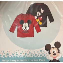 Mickey Mouse Infant licencirana majica kratkih rukava 2 kom, DJEČJE veličine: ZO_209405-86-92