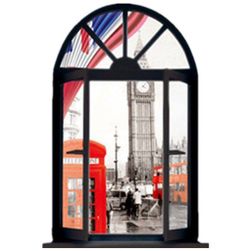 3D autocolant de perete Londra ZO_224562