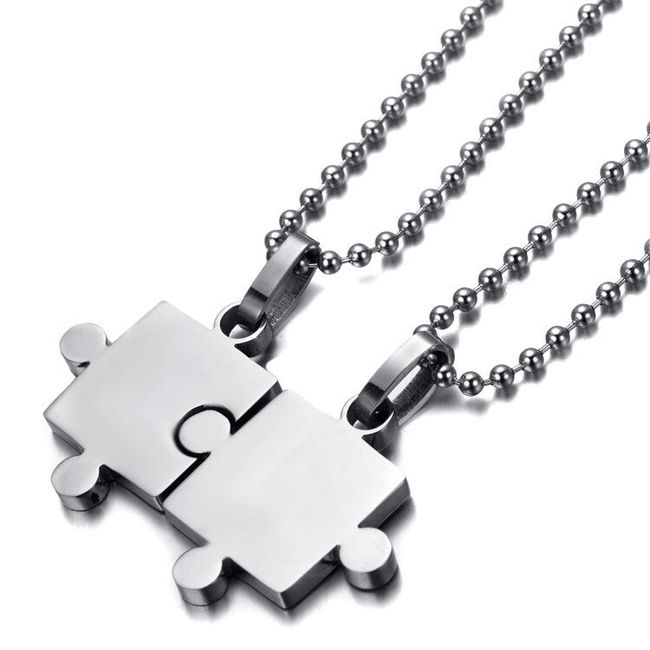 Puzzlové náhrdelníky pro páry či kamarády 1
