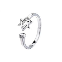 Xingyunday slatki šuplji cirkonski prstenovi s mačjom šapom i kandžama za žene Vjenčani nakit Vintage modni zaručnički prsten s otiscima životinjskih stopa SS_1005004774814506