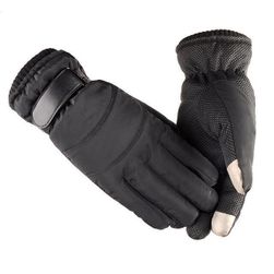 Nepromokavé lyžařské rukavice