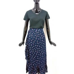 Ženska suknja na preklop Neo noir, plava s cvjetovima, veličine XS - XXL: ZO_e6d6c4ce-194c-11ed-87ee-0cc47a6c9c84