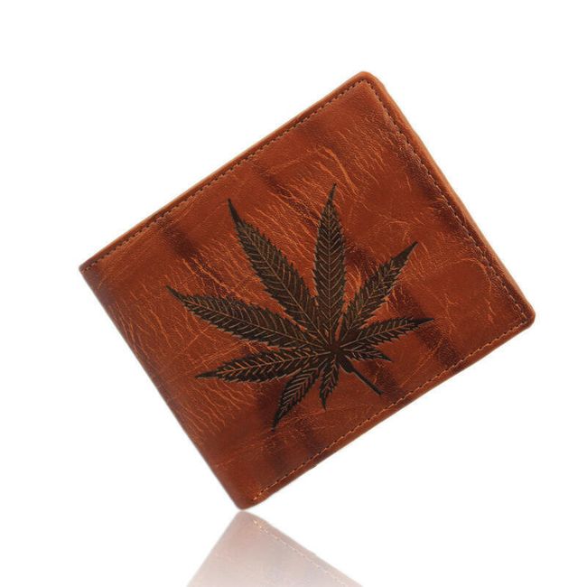Peněženka s obrázkem marihuany 1