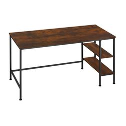 Psací stůl Donegal 140x60x76,5cm Industriální dřevo tmavé, rustikální ZO_404227