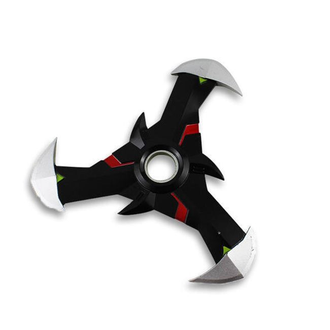 Fidget spinner ca o jucărie anti-stres cu un design cu lamă triplă 1