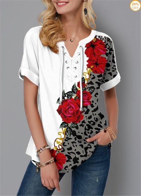 Women´s short sleeve T-shirt Maca 1