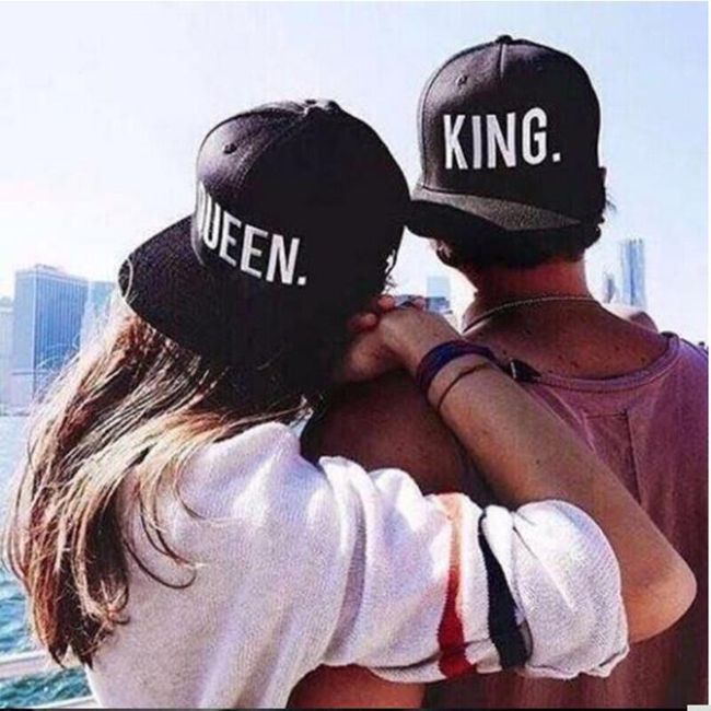 Шапка за двойки - King и Queen 1