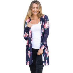 Cardigan în design floral