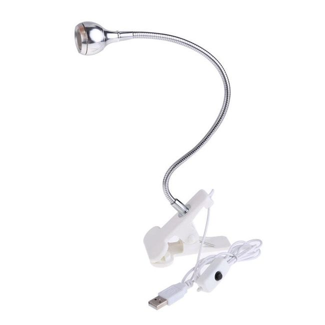 Lampa stołowa USB z klipsem 1