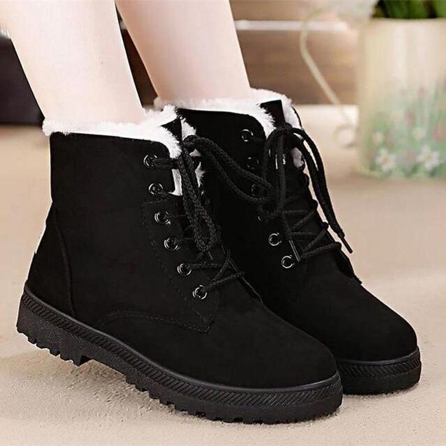 Dámske zimné topánky Afisa BLACK, Veľkosti topánok: ZO_237072-35 1