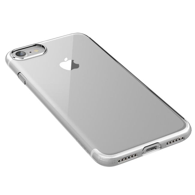 Carcasă spate transparentă pentru iPhone 7, 7 Plus - 3 culori 1