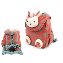 Uroczy plecak dla małych dzieci - królik lub miś