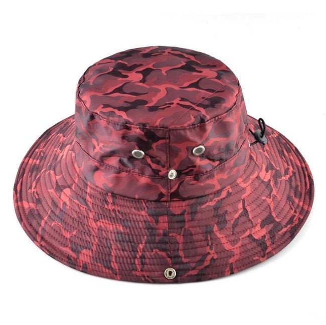 Pălărie pentru bărbați cu model militar - 7 culori 1